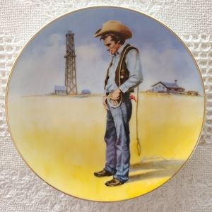 James Dean Nostalgia Collectibles "Giant" plate…